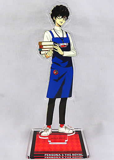 Persona Series Protagonist P5R Chara Stand Village Vanguard Limited Acrylic Stands [USED]