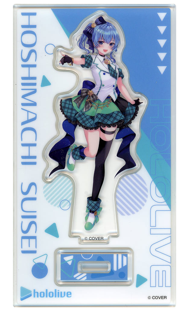 Hoshimachi Suisei VTuber Hololive Acrylic Stand Holomart Outfit FamilyMart Vol.7 FamiPay Web Exclusive Acrylic Stands [USED]
