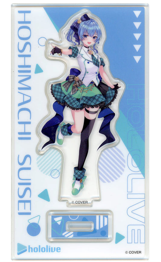Hoshimachi Suisei VTuber Hololive Acrylic Stand Holomart Outfit FamilyMart Vol.7 FamiPay Web Exclusive Acrylic Stands [USED]