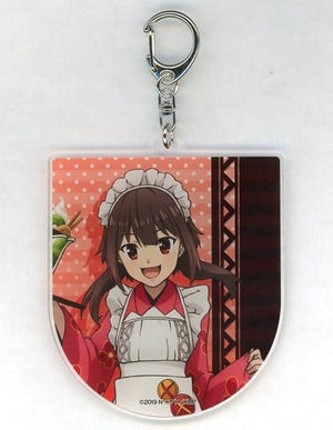 Megumin KonoSuba God's Blessing on this Wonderful World! Newly Drawn Acrylic Key Chain Pop Up Shop in Volks Akihabara Hobby Tengoku 2 Limited Key Chain [USED]