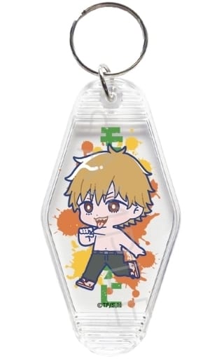 Chainsaw Man Denji A Motel Keychain Keychains [USED]