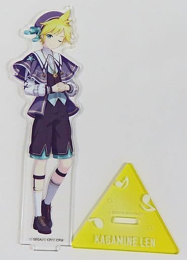 Len Kagamine Classroom Sekai Hatsune Miku: Colorful Stage! Acrylic Stand Vol.9 Acrylic Stands [USED]