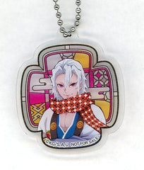Tengen Uzui Demon Slayer: Kimetsu no Yaiba Stained Glass Style Acrylic Key Chain Kura Sushi Bikkurapon Limited Key Chain [USED]