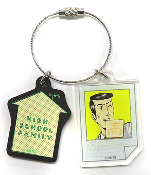 Ichiro Ietani High School Family: Kokosei Kazoku Motif Double Acrylic Key Chain Key Ring [USED]