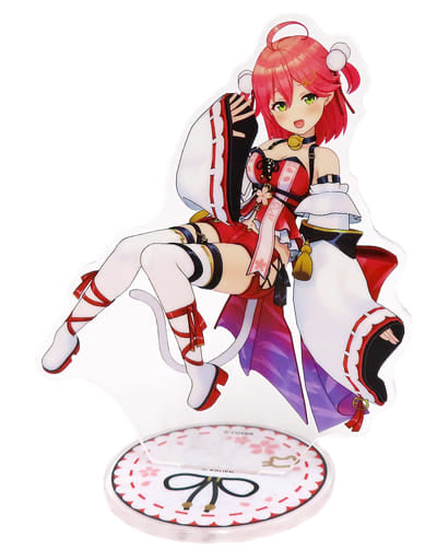 Sakura Miko VTuber Hololive 3D New Outfit Acrylic Stand 3D New Costume Commemorative 2022 Acrylic Stands [USED]