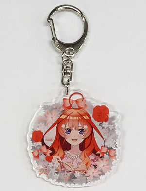 Itsuki Nakano The Quintessential Quintuplets Kujibikido Christmas Kuji Acrylic Key Chain Prize C-5 Key Ring [USED]