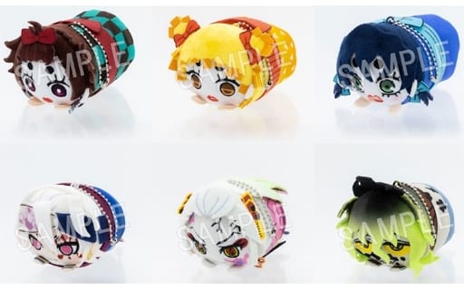 Tengen Uzui, etc. Demon Slayer: Kimetsu no Yaiba Mochikororin 05 Plush Mascot All 6 Types Set Mascot [USED]