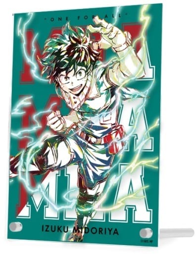 My Hero Academia Izuku Midoriya Ani-Art Vol. 3 Full Body Ver. Acrylic Art Panels Acrylic Stands [USED]