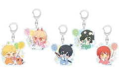 Chainsaw Man Denji & Others Babu Chara Acrylic Keychain All 5 Types Set Keychains [USED]