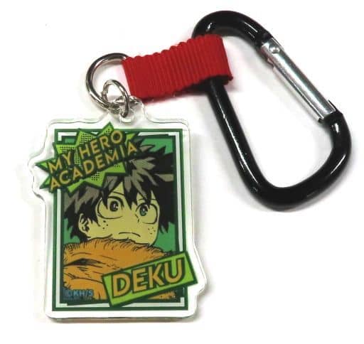 My Hero Academia Izuku Midoriya Carabiner Keychain Collection Weekly Shonen Jump Limited Keychains [USED]