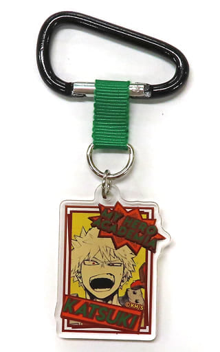 My Hero Academia Katsuki Bakugo Carabiner Keychain Collection Weekly Shonen Jump Limited Keychains [USED]