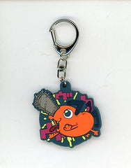 Chainsaw Man Pochita Etoon Trading Rubber Keychain Keychains [USED]