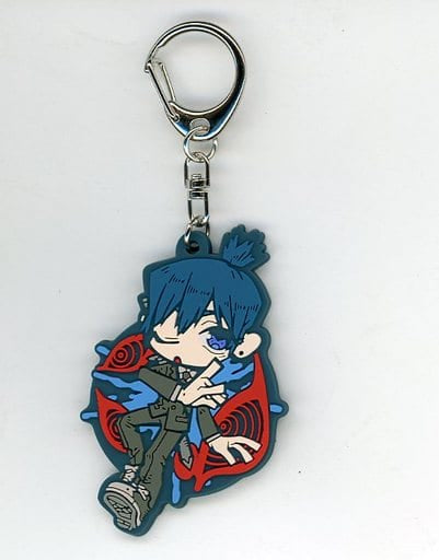 Chainsaw Man Aki Hayakawa Etoon Trading Rubber Keychain Keychains [USED]
