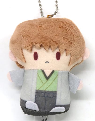 Sougo Okita Gintama Finger Mascot Collection Joi Shishi & Roshi Gumi Ver. Key Chain [USED]