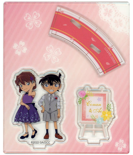 Conan Edogawa Ai Haibara Detective Conan: The Bride of Halloween Acrylic Stand Taiwan Limited Acrylic Stand [USED]