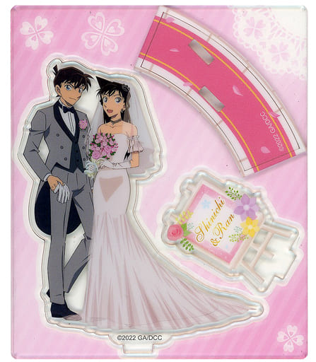 Shinichi Kudo Mori Ran Detective Conan: The Bride of Halloween Acrylic Stand Taiwan Limited Acrylic Stand [USED]