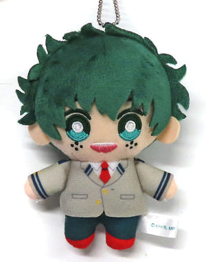 Izuku Midoriya My Hero Academia Ball Chain Mascot School Uniform Ver. Key Chain [USED]