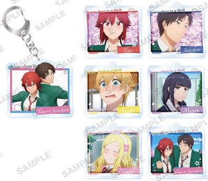 Tomo Aizawa, etc. Tomo-chan Is a Girl! Trading Acrylic Key Chains All 7 Types Set Key Ring [USED]