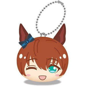 Maruzensky Umamusume: Pretty Derby Omanjuu Niginigi Mascot 5 Key Ring [USED]