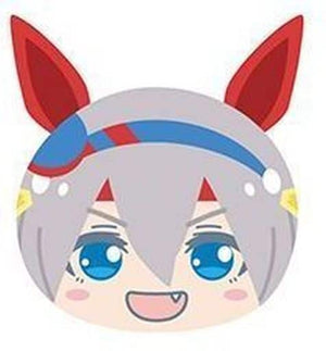 Tamamo Cross Umamusume: Pretty Derby Omanjuu Niginigi Mascot 5 Key Ring [USED]