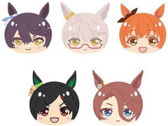 Narita Brian, etc. Umamusume: Pretty Derby Omanjuu Niginigi Mascot 7 All 5 Types Set Key Ring [USED]