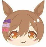 Smart Falcon Umamusume: Pretty Derby Omanjuu Niginigi Mascot 8 Key Ring [USED]