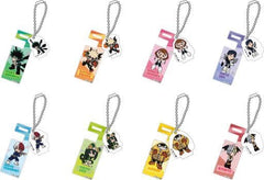 My Hero Academia Izuku Midoriya & Others Trading Smartphone Stand Keychain with Charm Vol.1 All 8 Types Set Keychains [USED]