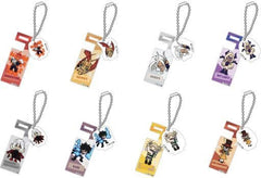My Hero Academia Endevor & Others Trading Smartphone Stand Keychain with Charm Vol.2 All 8 Types Set Keychains [USED]
