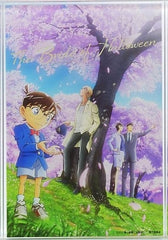 Conan Edogawa, etc. Detective Conan Sakura Visual Acrylic Block The Movie Exhibition: Memoir of the Silver Screen Exclusive Acrylic Stand [USED]