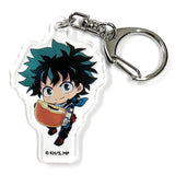 Izuku Midoriya My Hero Academia Acrylic Key Chain Lawson Campaign Limited Key Chain [USED]