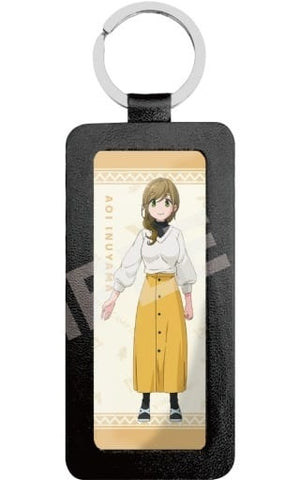 Aoi Inuyama 04 Laid-Back Camp: The Movie Leather Key Chain Key Chain [USED]