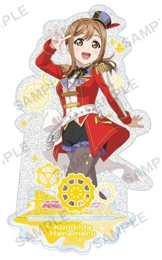 Hanamaru Kunikida Love Live! School Idol Festival Kirarin Acrylic Stand Aqours Toy World Ver. Acrylic Stands [USED]