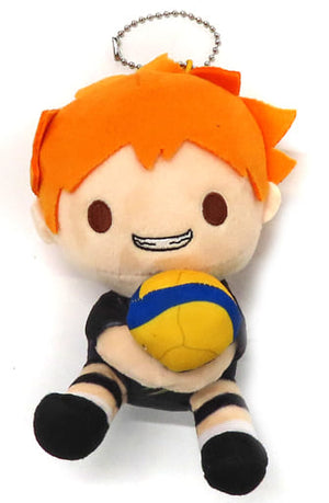 Shoyo Hinata Haikyu!! MSBY Black Jackal Ver. Receive Plush Toy Mascot Mascot [USED]