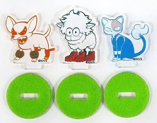 My Hero Academia Deku Sheep & Others Mini Acrylic Stand with Grass Texture 3 Types Set Acrylic Stands [USED]