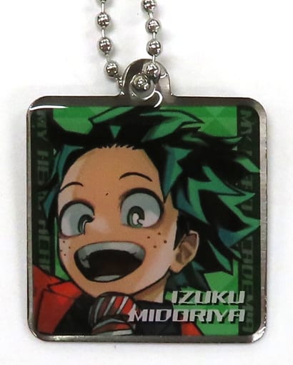 My Hero Academia Izuku Midoriya Metal Charm Included with Castella Cake in Special Drawer Box Charm [USED]
