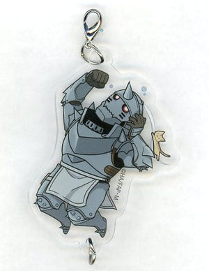 Alphonse Elric Armor Fullmetal Alchemist: Brotherhood Tsukamarinko Linked Acrylic Charm Princess Cafe Limited Charm [USED]