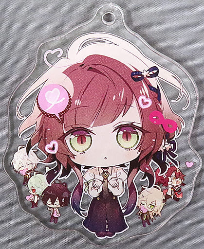 Ichika Hoshino Color x Malice Trading Acrylic Key Chain Blowing a kiss Ver. Key Chain [USED]