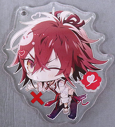 Mineo Enomoto Color x Malice Trading Acrylic Key Chain Blowing a kiss Ver. Key Chain [USED]
