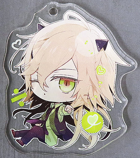 Kageyuki Shiraishi Color x Malice Trading Acrylic Key Chain Blowing a kiss Ver. Key Chain [USED]