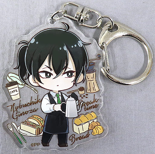 Nobuchika Ginoza Psycho-Pass 3 Mini Character Acrylic Key Chain? Princess Cafe Limited Key Chain [USED]