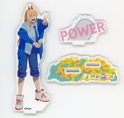 Chainsaw Man Power Acrylic Stand Fair at JUMP SHOP Limited Acrylic Stands [USED]