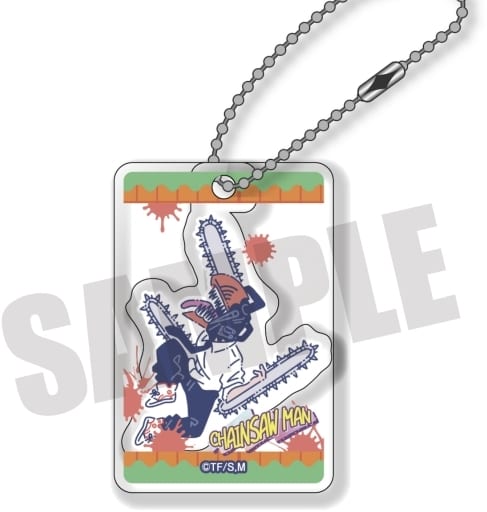 Chainsaw Man Chainsaw Man G Retopop 3D Acrylic Keychain Keychains [USED]