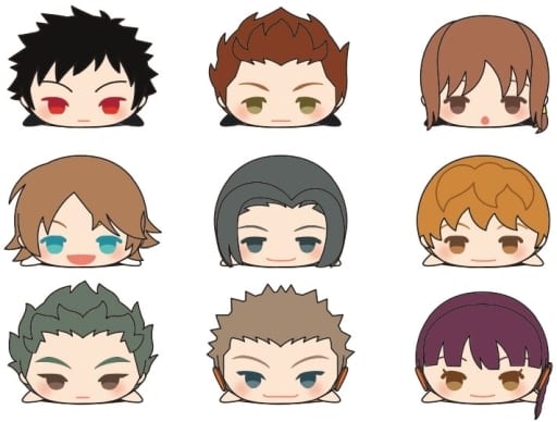Soya Kazama, etc. World Trigger Mochimochi Mascot Vol.4.0 All 9 Types Set Key Ring [USED]