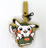 Pikachu Paint Pokemon Die Cut Keychain Key Chain [USED]