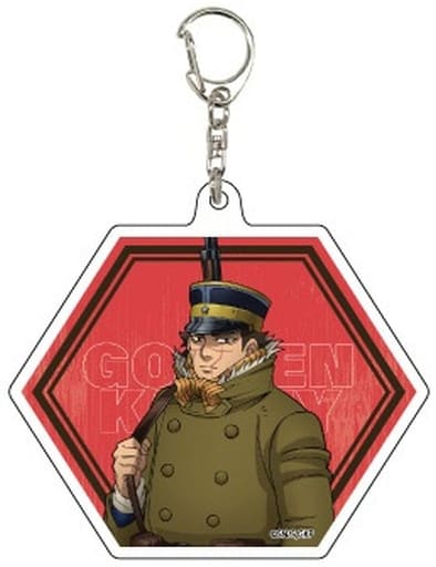 Saichi Sugimoto Golden Kamuy Acrylic Key Chain 04 Key Chain [USED]
