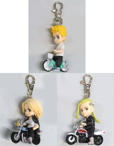 Ken Ryuguji, etc. Tokyo Revengers Figure Key Chain Vol.1 All 3 Types Set Key Chain [USED]