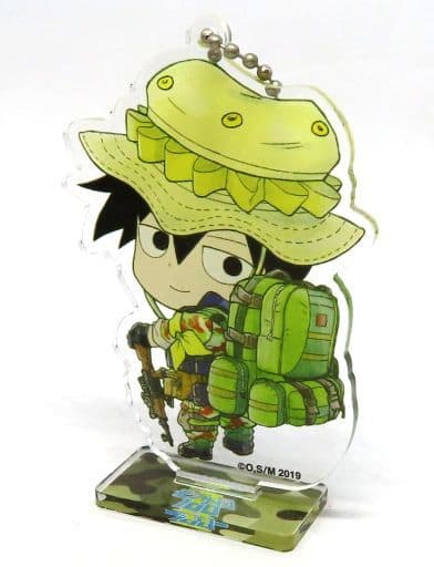 Ritsu Kageyama No Goggles Mob Psycho 100 Season 2 Mini Chara Acrylic Key Chain Stand Collabo Cafe Honpo Limited Key Chain [USED]