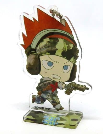 Shou Suzuki Mob Psycho 100 Season 2 Mini Chara Acrylic Keychain Stand Collabo Cafe Honpo Limited Key Chain [USED]