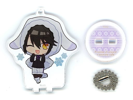 White Promise of Wizard Trading Acrylic Stand Key Chain Group A animatecafe 3rd Edition Limited Key Chain [USED]