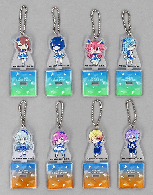 Minori Hanasato, etc. Hatsune Miku: Colorful Stage! Acrylic Stand Mascot B Lawson Campaign Limited All 8 Types Set Acrylic Stands [USED]
